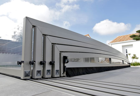 Coulissant différentes largeurs abris piscine Amexso